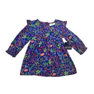Multicolored Floral Dress 9 Months